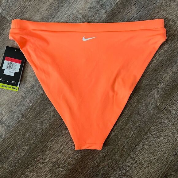 Nike Swim Women's Icon High Waist Bikini Bottom -Size Large - Picture 2 of 6